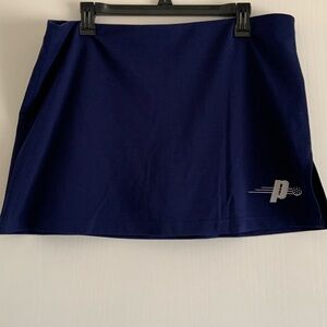 Prince Pickleball Women’s Mid-Rise Mini Slit Skort - Navy Blue 🔵